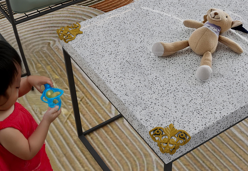 渦卷紋護角 防撞桌角 